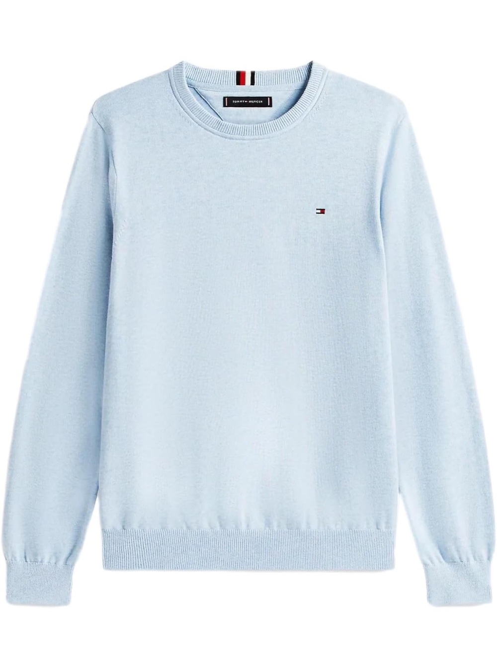 Tommy Hilfiger Pale Blue Crewneck Sweater